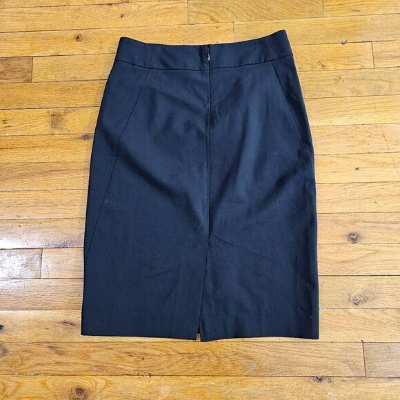 Theory Women's mini Pencil Skirt Virgin Wool size 0 - Picture 3 of 7